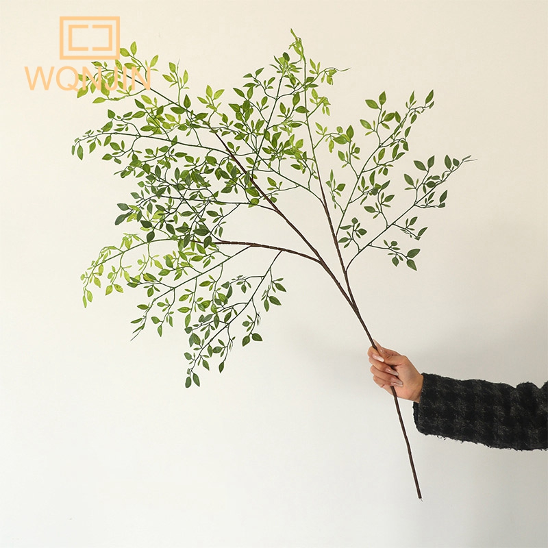ดอกไม้ประดิษฐ์พืชสีเขียว Nandi - Dracaena Marginata บทวิจารณ์และราคา