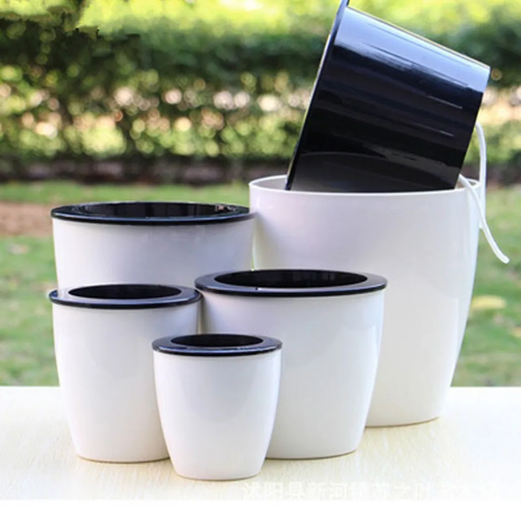 Lazy ดอกไม้หม้อรดน้ำกระถางดอกไ - Aloe Vera Pot บทวิจารณ์และราคา