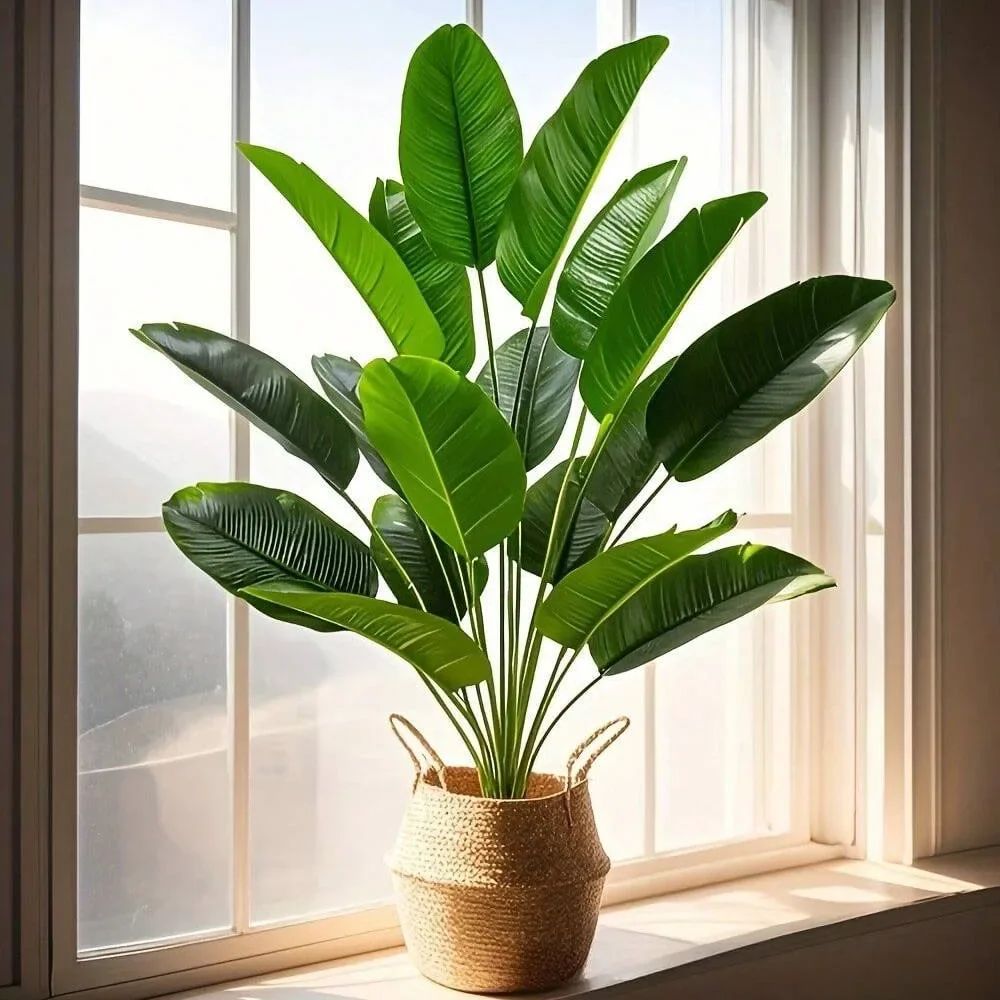 1 PC 18 ใบพืชประดิษฐ์ขนาดใหญ่ป - Monstera Adansonii บทวิจารณ์และราคา