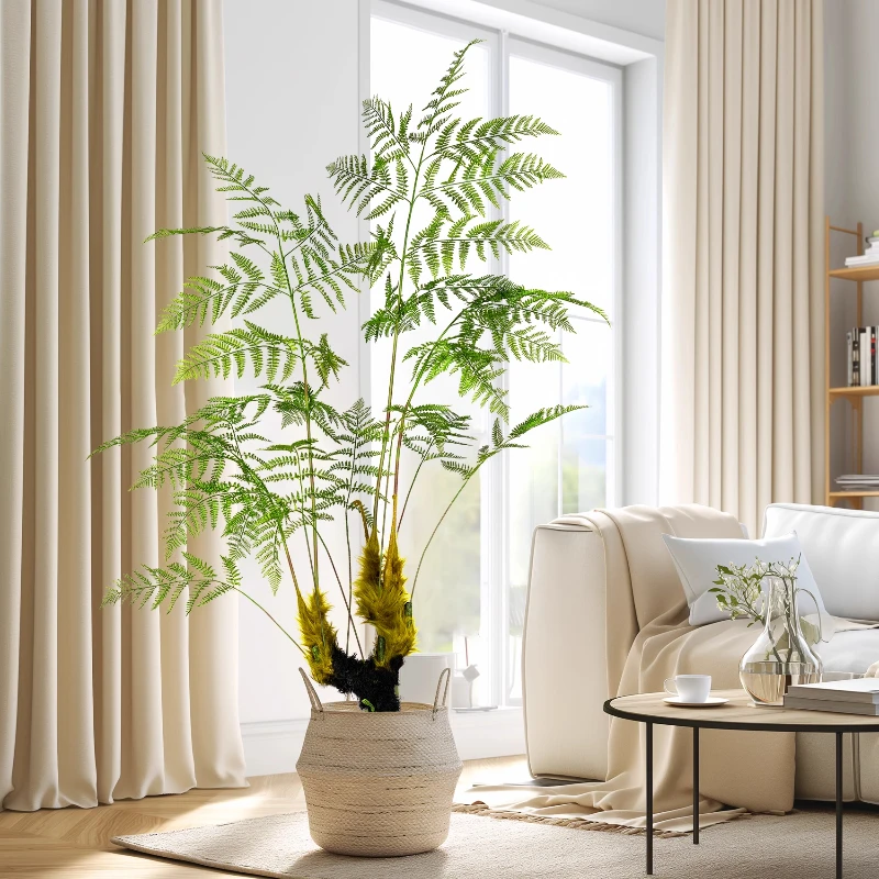 ขนาดใหญ่จําลองลิงทองคําเฟิร์นพ - Dracaena Marginata บทวิจารณ์และราคา