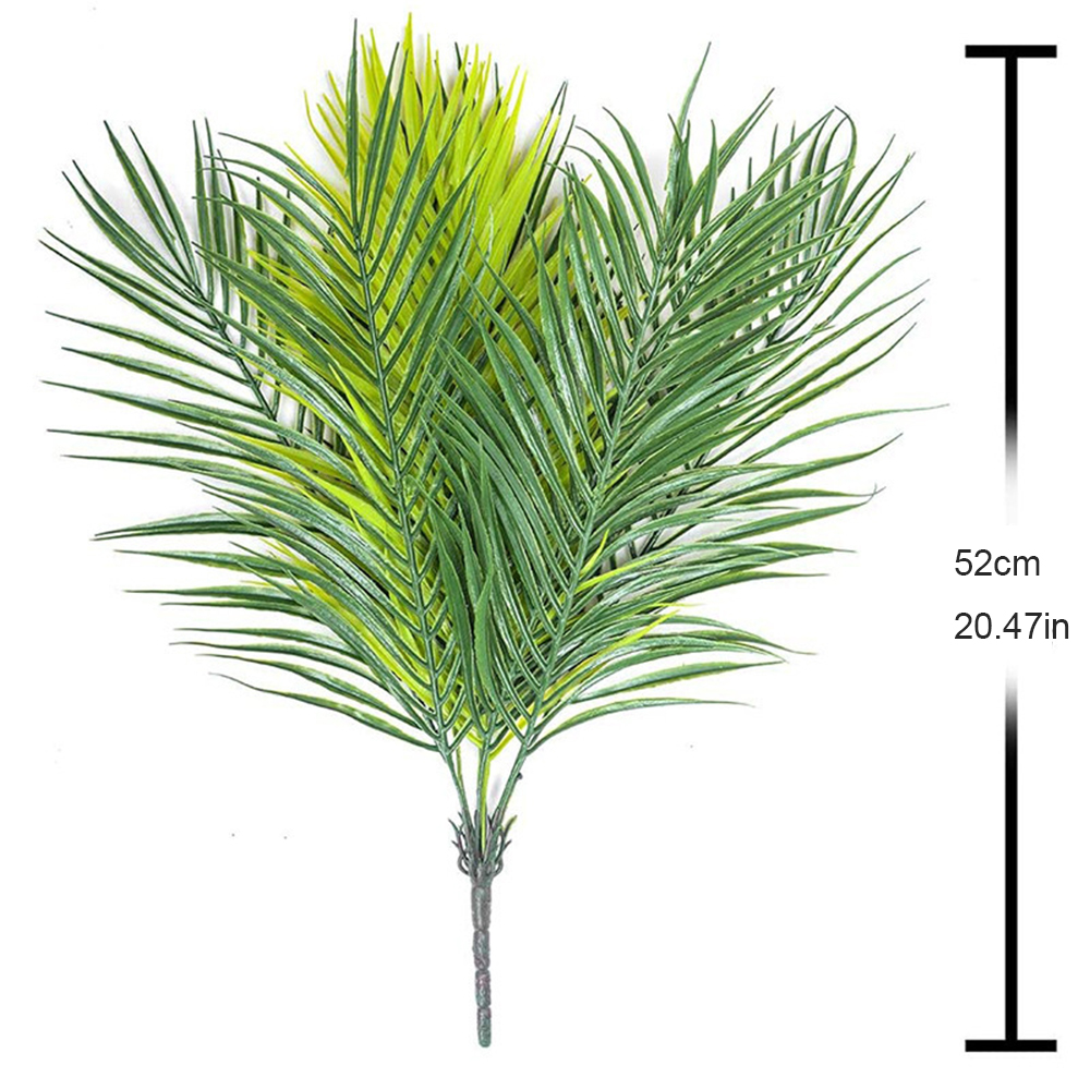 20.47in 9 ใบประดิษฐ์พืชเขตร้อน - Monstera Adansonii บทวิจารณ์และราคา